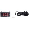 Digital LCD Thermometer Temperature Display, Temperature Display Panel Display, -40°C