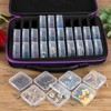 RONGLAIJIN 30 Slots Bead Storage Boxes, Portable Diamond Art Storage