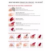 MRSCOL Press on Nails-Shiny Red, Press on Nails Almond,Press on