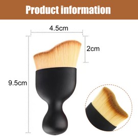 Brush - Body Buffing Tool for Self Tanning Hands, Feet & Face - Streak-Free Fake Tan Application