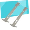 Kisangel 2pcs Bike Chain Wear Indicator Checker Gauge Tool Silver