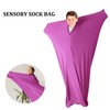 JiaYouLC Sensory Stretchy Body Sock Full-Body Wrap Body Sox to