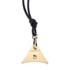 Logan Whistles Supreme Solid Brass Sheepdog Whistle and Lamb Nappa