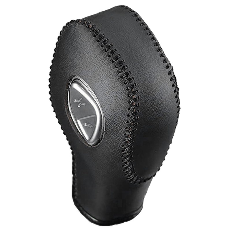 RAGBUSCLE Car Gear Stick Shifting Knobs Leather Cover Shifter Lever,