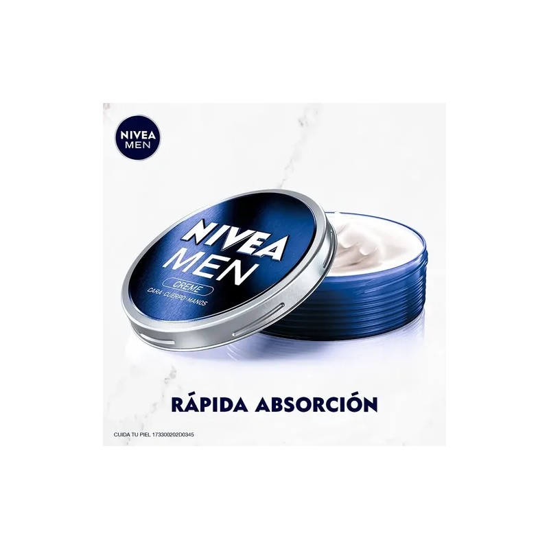 Crema Humectante Nivea Men Cara Cuerpo Manos 150 Ml