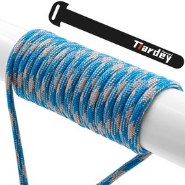 Tiardey PPF-074 Paracord 4mm 100ft (31m) 7 Core Strand,Tear-resistant,Nylon Cord,Mil Spec Type III Paracord,Holds up to 250kg for Outdoor Survival Camping
