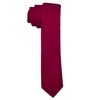 DonDon Men's Tie 6 cm Cotton Plain Checked and Polka