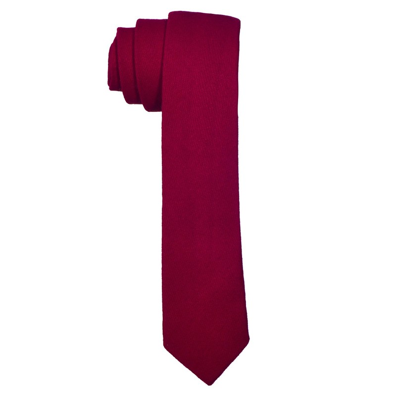 DonDon Men's Tie 6 cm Cotton Plain Checked and Polka