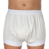 Suprima 1-217-000 Unisex Polyurethane Incontinence Briefs Size 34 White