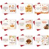Thanksgiving Cards with Envelopes, 18 Pack – 9 Assorted Designs,
