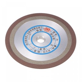 sourcing map 125mm Resin Grinding Wheel Diamond 13mm Bore 150 Grit Carbide Metal Cutter