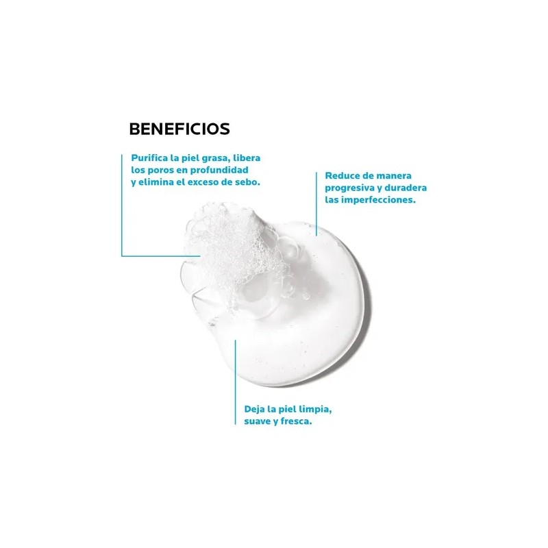 Gel Microexfoliante La Roche Posay Effaclar Piel Grasa 400ml