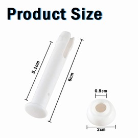 xlwen Intex 28270-28272 Plastic Pool Joint Pins, Accessory Model 28270-28272, Replacement Parts Frame Pool for Above Ground Pools with Metal Frame, Pack of 24