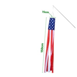 FUNOMOCYA 2pcs Outdoor Decorative United States Flag Vivid Color American Flag for Garden Balcony for Independence Day Memorial Day Festivals Design for Use