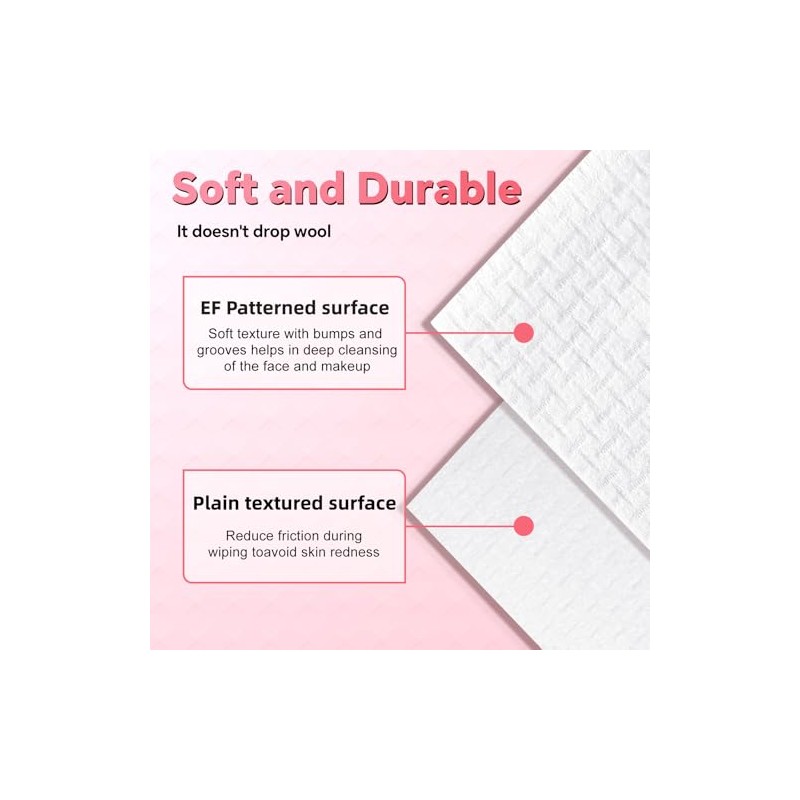 ICOTLE 50 Pcs Compressed Towels - Soft Portable Wash Cloths