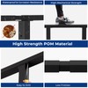 Gyykzz Black Extension Connector for Aluminum Handrail, 120mm x 53mm