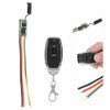 Wide Voltage 3.7‑12V Micro Wireless Remote Control Switch Module LED