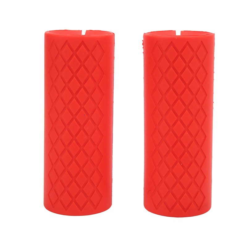 1 Pair Dumbbell Grip Silicone Anti Slip Thicken Bar Grip