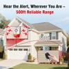 Daytech Strobe Siren Alarm Home Caring Loud Outdoor SOS Alert