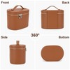 YFGBCX Makeup Bag Vanity Case with Removable Divider Travel Toiletry