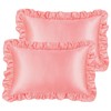 PiccoCasa Satin Pillowcases for Hair and Skin, Retro Silky Pillow