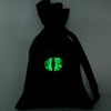 Haxtec Dragon Eye Dice Bag Drawstring Leather DND Dice Bag
