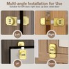 MeBantoo Cabinet Lock with Combination, 3-Digit Password Closet Door Lock,
