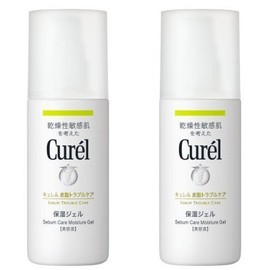 Kao Curél Sebum Trouble Care Moisturizing Gel 120 ml x 2 2852 120 Milliliters (x 2)