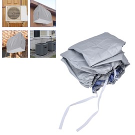 Zetiling Air Conditioner Cover 3 Sizes Dust Cover Snow Cover Waterproof Outdoor Air Conditioner (#1)