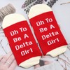 G2TUP Red Sorority Gifts Elephant Sigma Diva Theta Socks Gifts