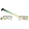Gah-Alberts 209803 Garden Gate Latch for Narrow Timber Frames Yellow-Galvanised