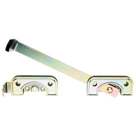 Gah-Alberts 209803 Garden Gate Latch for Narrow Timber Frames Yellow-Galvanised