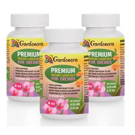 GARDENERA Organic Orchid Elixir - 24 oz - Liquid Kelp Fertilizer for Enhancing Orchid Blooms and Growth