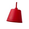 MiniSun - Contemporary ES E27 Red Designer Ceiling Suspension Rose