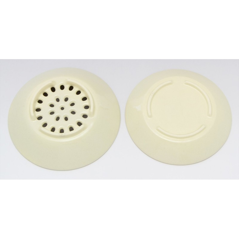 Kilamoto SOUSEN Medium Plate, White, 5.9 inches (15 cm), Seto