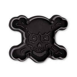 Städter 171886 Skull Cookie Cutter, Plastic, Black, 7.5 cm