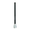 BONDHUS No.43672 Hex Socket Bit, 0.3 inches (8 mm), Insertion Angle: 0.4 inches (9.5 mm), Total Length: 2.6 inches (66 mm), Bit Total Length: 5.9 inches (150 mm), Black Dyed Treatment