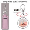 Belolvar Chapsticks Holder Keychain for Lipstick, Bright Lip Balm Lip