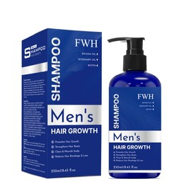 Biotin Hair Growth Shampoo for Men: Natural Thickening Shampoo with Batana Oil Rosemary Oil for Hair Loss and Thinning Hair