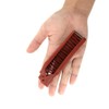 SUER O04 Women's Folding Hair Comb Double Hair Brush, Hair