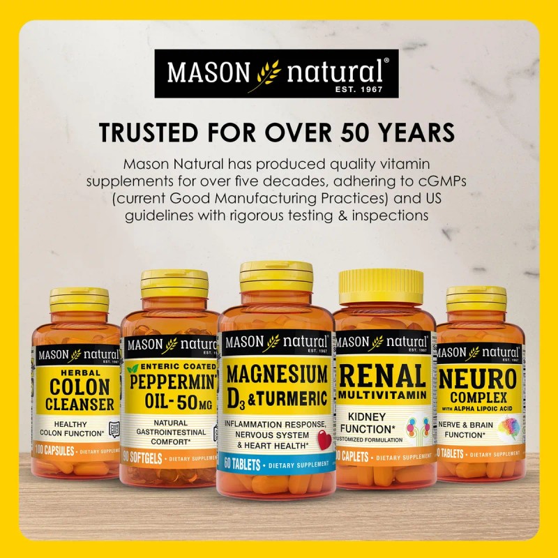 Saw Palmetto 500mg - 90 Cápsulas Mason Natural