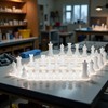 1 Set Chess Mold for Resin Silicone Chess Resin Mold