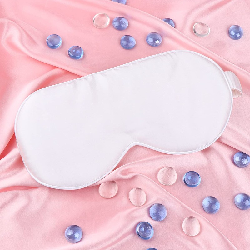 Artibetter Sleep Silk Sleep Comfortable Blindfold Eyeshade Satin Eye Covers