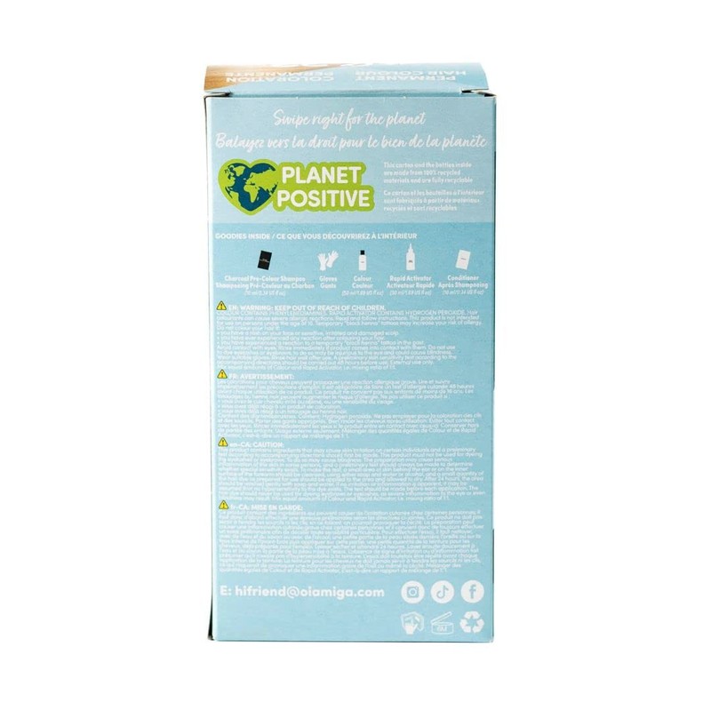 Oiamiga Beige Blonde Permanent Hair Colour with Natural Ingredients 120