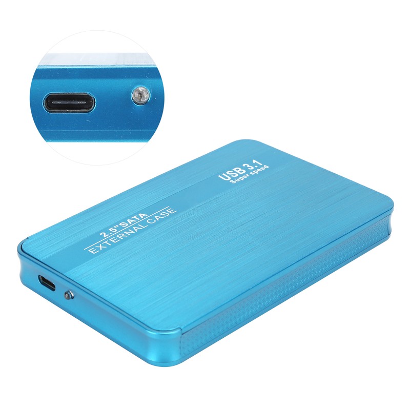 Mobile Hard Disk 2.5in SATA External Case USB3.1 High Speed