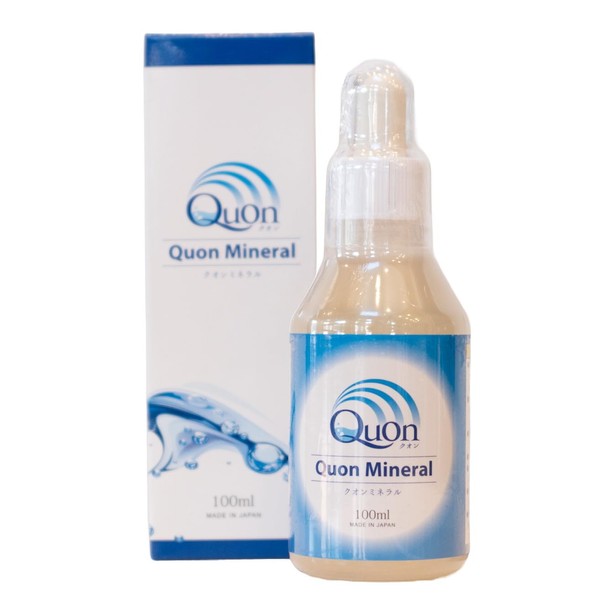 Quon Mineral Trace Element Mineral Solution 3.4 fl oz (100 ml), Made in Japan, For Quon Mineral Server/Bikou Water