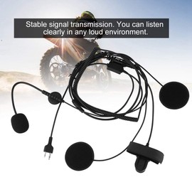 VBESTLIFE Motorcycle Helmet Walkie Talkie Headphones Bluetooth Headset with Microphone ICOM IC-F21
