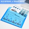 Plastic Wallets - 24 Pack A4 Folders Wallets Plastic Document