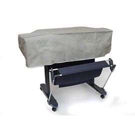 The Perfect Dust Cover, Silver Nylon Short Cover for Canon ImagePROGRAF PRO-4100 44'' Professional Photo Printer, Anti Static Waterproof, Dimensions 62.7''W x 33''D x 19''H by The Perfect Dust Cover