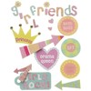 Me and My Big Ideas Soft Spoken Themed Embellishments, Girlfriends